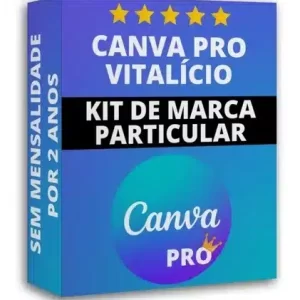 Acesso Canva Pro + Kit De Marca + Cursos + 3 Bônus Vitalício